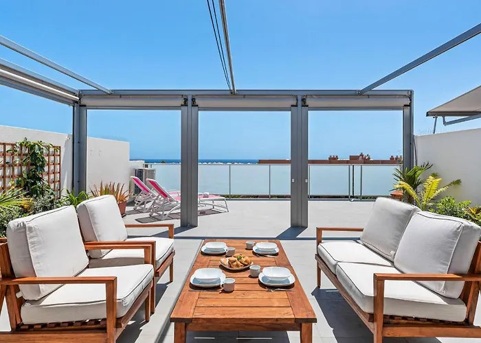 Daire Medano4you Jack's Family Cosy Penthouse La Tejita