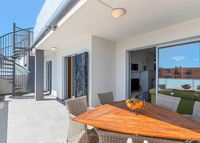 Daire Medano4you Jack's Family Cosy Penthouse La Tejita